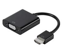 Adaptateur HDMI/VGA, M-F, 0,1 m, noir