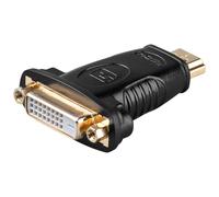 Adaptateur HDMITM/DVI-D, mâle HDMI plaqué or type 68930