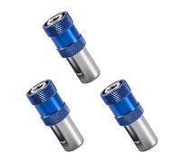 Adaptateur hexagonal à verrouillage automatique, 3 pièces, filetage de 10MM à adaptateur hexagonal de 1/4 pouces, perceuse à dégagement rapide, ensemble de Conversion d ' outils électriques de