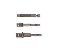 Adaptateur hexagonal / carré 1/4" / 1/2" / 3/8" (Import Allemagne)