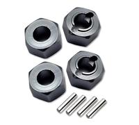 Adaptateur Hexagonal de Roue en métal de 5 mm d'épaisseur LOS212011 for L-OSI 1/18 Mini-T 2.0 2WD for Stadium Truck LOS01019 LOS1056 LOS01015(Light Grey)