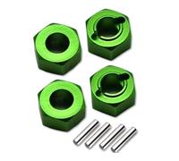 Adaptateur Hexagonal de Roue en métal de 5 mm d'épaisseur LOS212011 for L-OSI 1/18 Mini-T 2.0 2WD for Stadium Truck LOS01019 LOS1056 LOS01015(GRn)