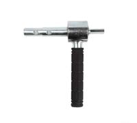 Adaptateur hexagonal pour tarières électriques de 18 mm et 20 mm avec construction en métal, raccord rapide et poignée antidérapante en caoutchouc