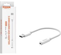 Adaptateur Hf Type-C Somostel Blanc Sms-Bz04 Jack Audio