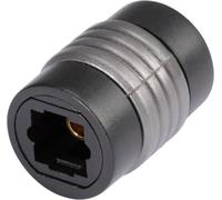 Adaptateur Hicon POF-709 [1x Toslink femelle (ODT) - 1x Toslink femelle (ODT)] 0.00 m noir