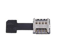 + Adaptateur horizontal 2 en 1 pour téléphone portable 4G pour extension pour kit de cartes, lecteur USB, étui à outils et graveur USB