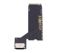 Adaptateur hôte PCI-E4.0 M.2 M-key vers Oculink SFF-8611 SFF-8612 pour ThinkBook 14+ 2024 AMD8845 Externa