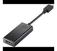 Adaptateur HP USB-C vers HDMI N9K77AA pour projection audio et vidéo haute définition compatible ordinateurs portables et tablettes