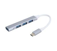 Adaptateur Hub C 4 ports USB vers TypeC, 5Gbps, Portable pour MacBook Pro, ordinateur portable, tablette -SALALIS