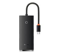baseus adapter hub type-c sur 4xusb3.0 0,25 metra (wkqx030301) noir