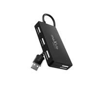 Adaptateur Hub USB vers 4 Ports USB Femelles Câble d'extension 1.5m Maxlife Noir