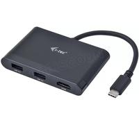 Adaptateur I-Tec USB-C vers HDMI et 2x USB-A (Noir)