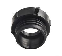 Adaptateur IBC à filetage fin de 5,1 cm vers filetage grossier pour S60x6 pour utilisation dans un réservoir de conteneur, comprend un joint pour un raccord sécurisé de sortie de valve