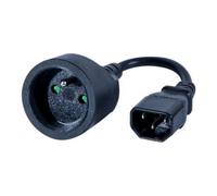 Adaptateur IEC C14 / CEE7 femelle