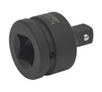 Adaptateur Impact 1.9cmSq Lecteur Femelle - 1.3cmSq Mâle AK5403 Sealey Neuf