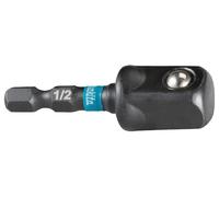 Adaptateur Impact Noir 1/4" Hexagonale Vers 1/2" Carré - B-66874