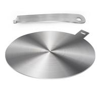 Adaptateur Induction Disque (24cm) Convertisseur Plaque Cuisson Induction Plaque Diffusion Chaleur Avec Poignée + Base YYV