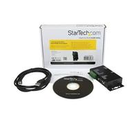 Adaptateur industriel USB vers série DB9 RS422 / RS485 à 1 port avec isolation - Adaptateur série - USB - RS-422, RS-485 - noir