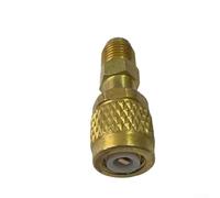 Adaptateur interne en laiton 14 SAE LH avec filetage à gauche pour R32 et pour réservoir de stockage R454ABC Convient pour l'entretien et l'entretien du système CVC Mini Split System