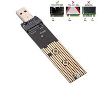 Adaptateur interne M.2 NVME SSD vers USB 3.1, PCI-E vers USB-A 3.0, carte de convertisseur interne 10Gbps, USB 3.1 Gen 2, pour Samsung 970 960/pour Intel
