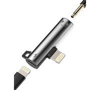 Adaptateur iPhone Jack 3.5 mm Ecouteur vers Lightning Prise Cable(2 en 1)accessoire Chargeur Casque Certifié Apple MFI pour 14 13 12 11 Pro Max 7 8 Plus X Se Xs Xr Ipad Air Câble Splitter Voiture AUX