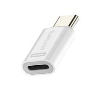 4smarts Adaptateur iPhone Lightning vers USB-C Power Delivery 27W Lot de 2 Blanc