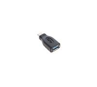 Adaptateur Jabra 14208-14 USB-C Mâle vers USB-A Femelle Noir - Compatible USB 3.1, rétrocompatible USB 2.0/1.1