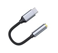Adaptateur jack 3,5 mm AUX vers USB C audio pour casque audio - Câble convertisseur Dongle Type C/USBC vers auxiliaire pour iPhone 15/16, iPad, MacBook, Samsung Galaxy, Google Pixel, Moto, LG, PC,