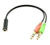 Adaptateur jack en y - jack femelle vers 2 jack male micro et écouteurs G