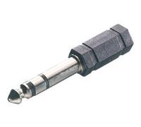 Adaptateur jack Fnac 6,35 mm/3,5 mm noir C