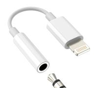 Adaptateur Jack Lightning pour iPhone 14 Pro Max pour Apple Cable Casque Ecouteur Filaire Prise vers Aux Écouteurs 3.5mm Accessoire pour iPad Audio Voiture Auxiliaire Téléphone Autoradio MFI Certifié
