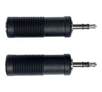 Adaptateur Jack Male 3.5 MM Stéréo Jack Fem. 6.35 MM - Lot de 2