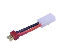 Adaptateur Japon 13,5 mm mâle vers fiche T Dean mâle en or - Anti-inversion de polarité 14 AWG - Câble adaptateur pour batterie Carson Lipo RC - Modélisme RC