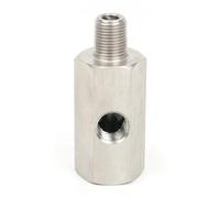 Adaptateur Jauge Ligne D'alimentation T 1/8 Vers 1/4 NPT 1/8 NPT 1/8 BSPT M10 M12 M14 * 1,5 Trous Latéraux Connecteur Capteur Pression D'huile Capteurs d'oxygène(1-8BSPT)