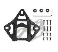 Adaptateur JVN pour Casque, Support pour Caméra de Sport Support pour Lunettes de Vision Nocturne à 3 Trous pour Casque Airsoft(Black)