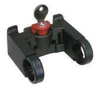Klickfix Fixation pour cintre avec serrure Noir