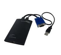 Adaptateur KVM - StarTech - NOTECONS01 - USB 2.0 - PS/2 - VGA DB15 - Crash Cart