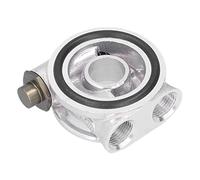 Adaptateur l De Refroidisseur D'Huile En iage D'Aluminium Avec Filtre Et tat Ensemble 3/4in 6-UNF AN10 x1.5mm Plaque Pour ure