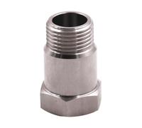 Adaptateur Lambdasonda-M18x1.5 Connexion en acier inoxydable 304, extension des écrous de l'adaptateur pour les modifications des véhicules, motos, remorques, véhicules hors route, camions, après-trai