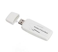 Adaptateur LAN sans Fil Double Bande 300 Mbps, Adaptateur WiFi USB avec Chipset Ralink RT3572, pourLinux,7 8 8.1 10, OS X 10.7 10.8 10.9, pour Téléviseurs