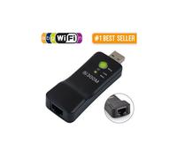 Adaptateur LAN sans fil USB UWA-BR100Wifi pour Smart TV, format unique.
