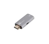 Adaptateur - Lanberg - HDMI vers DisplayPort - 4K - 1 unité - Connecteur mâle/femelle