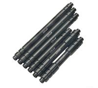 Adaptateur léger en aluminium CNC pour axe traversant de vélo à dégagement rapide 12/15 mm à 9 mm pour VTT vélo d'entraînement de route (100 mm-12to9 mm)