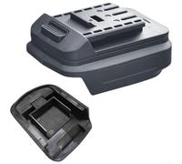 Adaptateur léger pour outils Parkside 20 V Adaptateur léger (B) | Compatible avec Parkside 20V X-Team, convient pour Bosch GBA 18V, facile à utiliser, noir