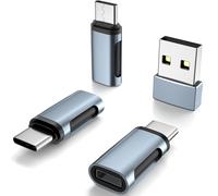 Adaptateur Lig-hting vers USB C, 3 adaptateurs Li-ghting vers USB B B, charge rapide et transfert de données; Compatible avec Phone 15 / 15 plus / 15 pro, la fonction OTG n'est pas prise en charge.