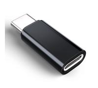 Adaptateur Lightning (femelle) vers USB-C (mâle) Le noir