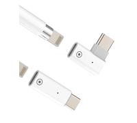 Adaptateur Lightning Femelle vers USB C Mâle (lot de 2) pour Apple Pencil 1ère Génération Accessoires Charge Ipencil Adaptateur Stylet Type C Connecteur Thunderbolt 4 Convertisseur pour iPad Pro Air 4