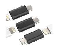 Adaptateur Lightning Femelle vers USB C Mâle Type Convertisseur de Charge (3 Pack) compatible avec Samsung Galaxy Z Flip Z Fold4 Note S21 S22 Ultra pour pour iPhone 15 Pro Max Plus pour iPad Pro Câble
