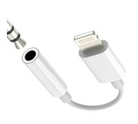 Adaptateur Lightning Jack Cable Prise Casque Filaire Ecouteur 3.5mm vers AUX Audio Voiture Adapter Accessoire Écouteurs Câble Auxiliaire Téléphone Autoradio pour iPhone 14 Pro Max pour Apple pour iPad