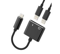 Adaptateur Lightning Jack Double pour iphone 14 Écouteurs Et Chargeur Audio Auxiliaire Câble Splitter vers pour Apple Connecteur Prise pour ipad Tablette Et Accessoires Casque Voiture Charge Musique